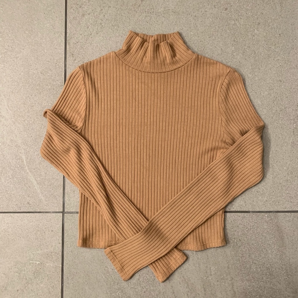 Reformation Cropped Turtleneck
